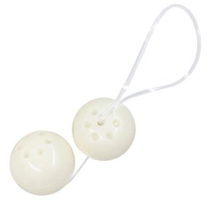 Kit Bolinhas De Pompoar 02 Unidades Pau Brasil