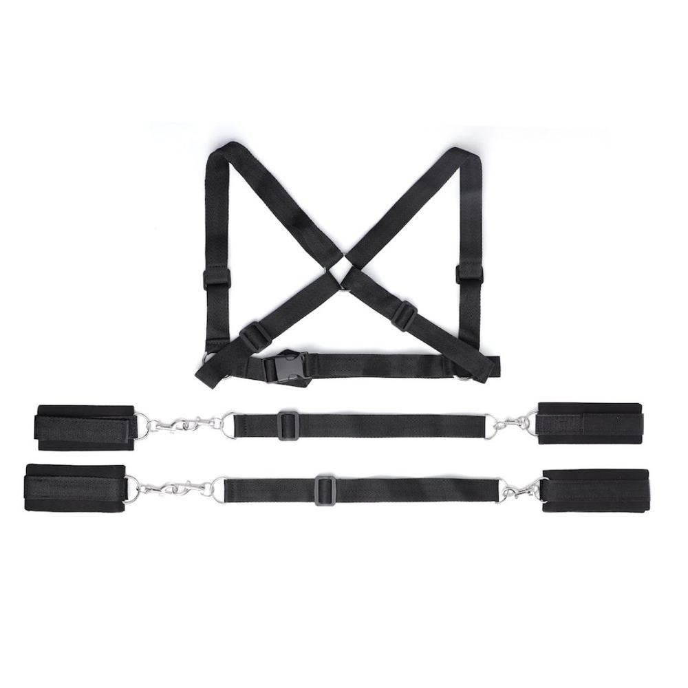 Kit Bondage 4 Em 1 Com Alças Ajustáveis Vibe Toys - Imagem 8