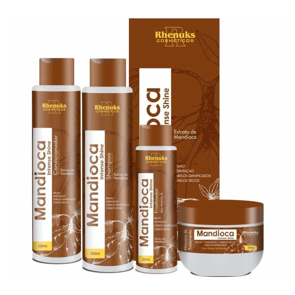 Kit Capilar Meus Cachos Com 4 Itens Rhenuks Cosméticos - Imagem 3