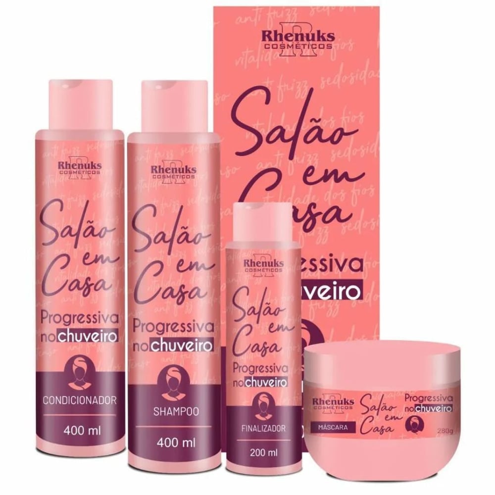 Kit Capilar Raça E Força Com 4 Itens Rhenuks Cosméticos - Imagem 3