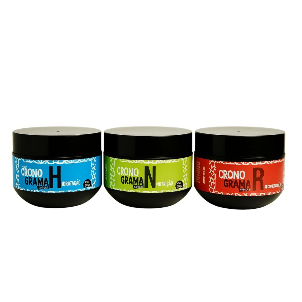 Kit Cronograma Capilar Com 3 Itens Rhenuks Cosméticos - Imagem 3