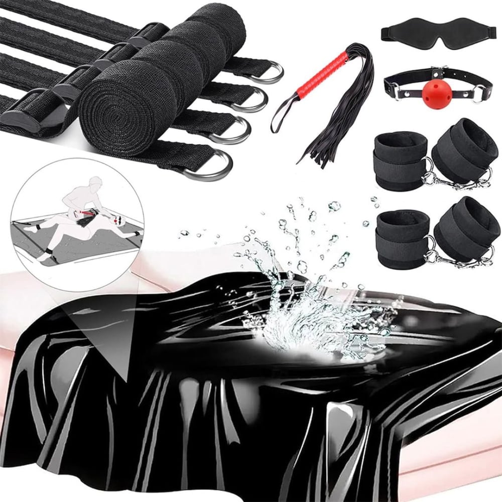 Kit De Bondage Para Cama A Prova D´ Agua Vibe Toys - Imagem 7