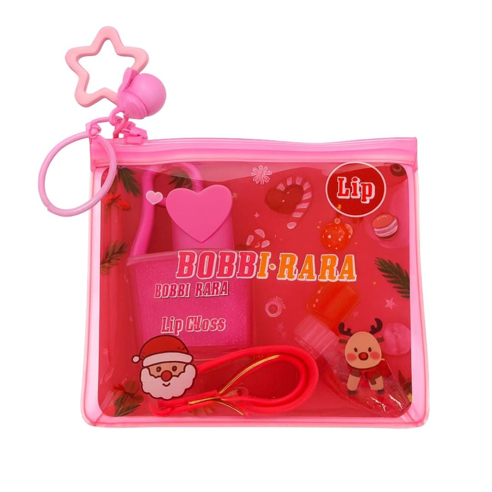 Kit Doçura Natalina Com Lip Gloss Bobbi Rara - Imagem 4