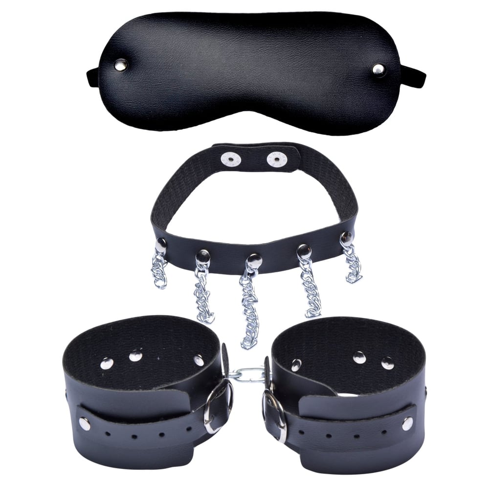 Kit Algema E Venda Linha Sado Sexy Fantasy - Imagem 9