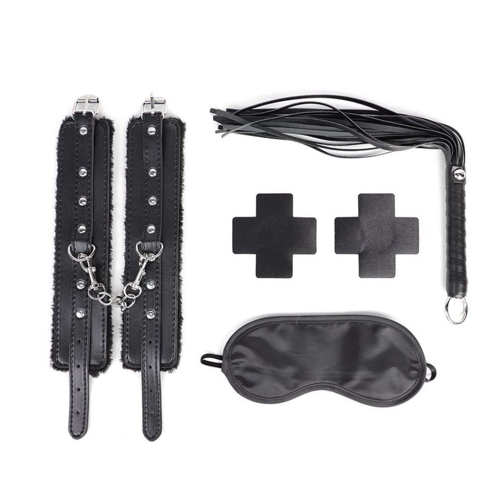 Kit Sado Bondage Com 4 Itens Vibe Toys - Imagem 6