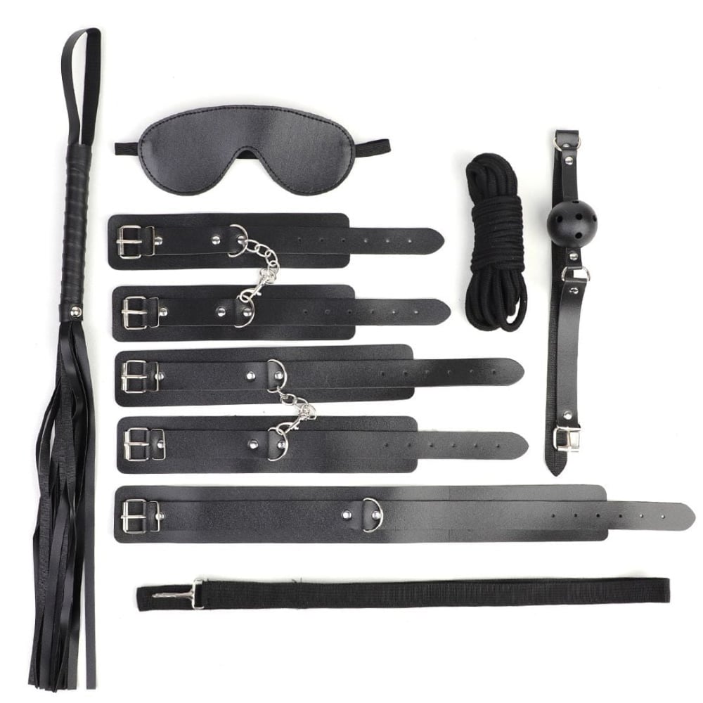 Kit Sado Bondage Prime Com 7 Peças Vibe Toys - Imagem 2