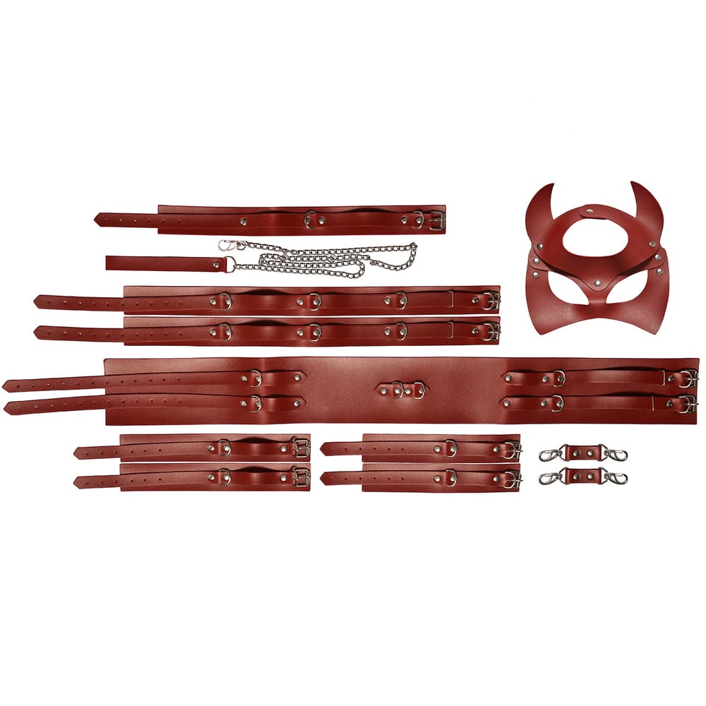 Kit Sado Creta Completo Dominatrix - Imagem 3