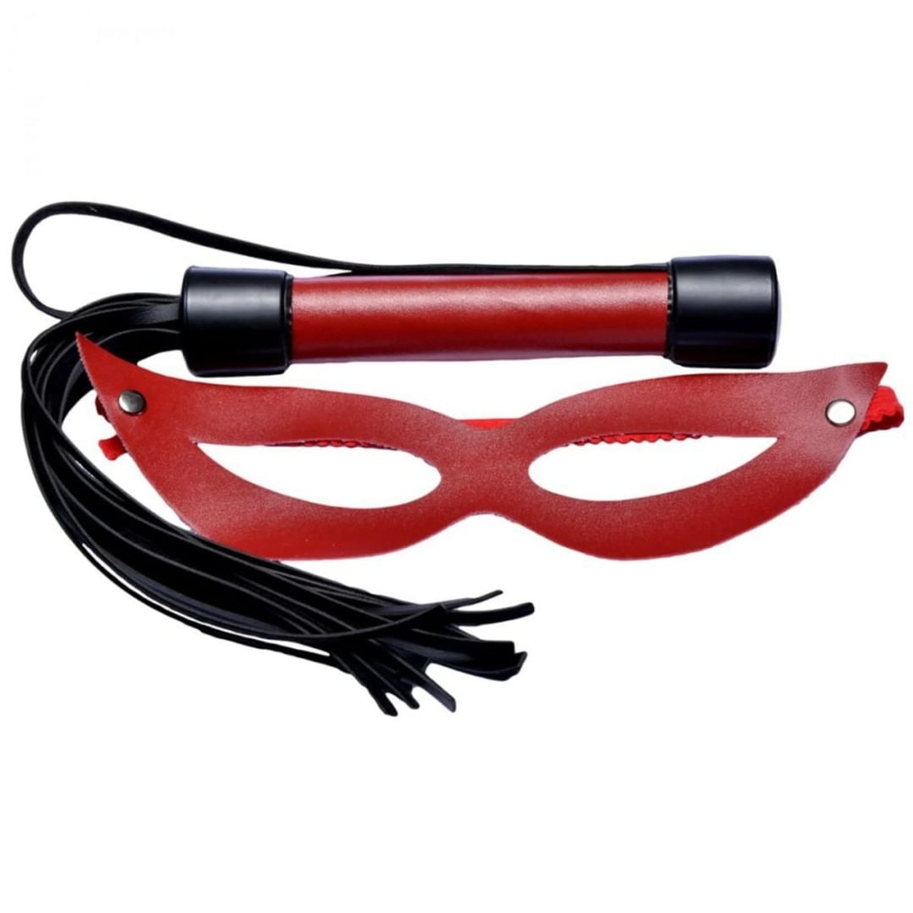 Kit Tiazinha Com Chicote Liso 20Cm Dominatrix - Imagem 4
