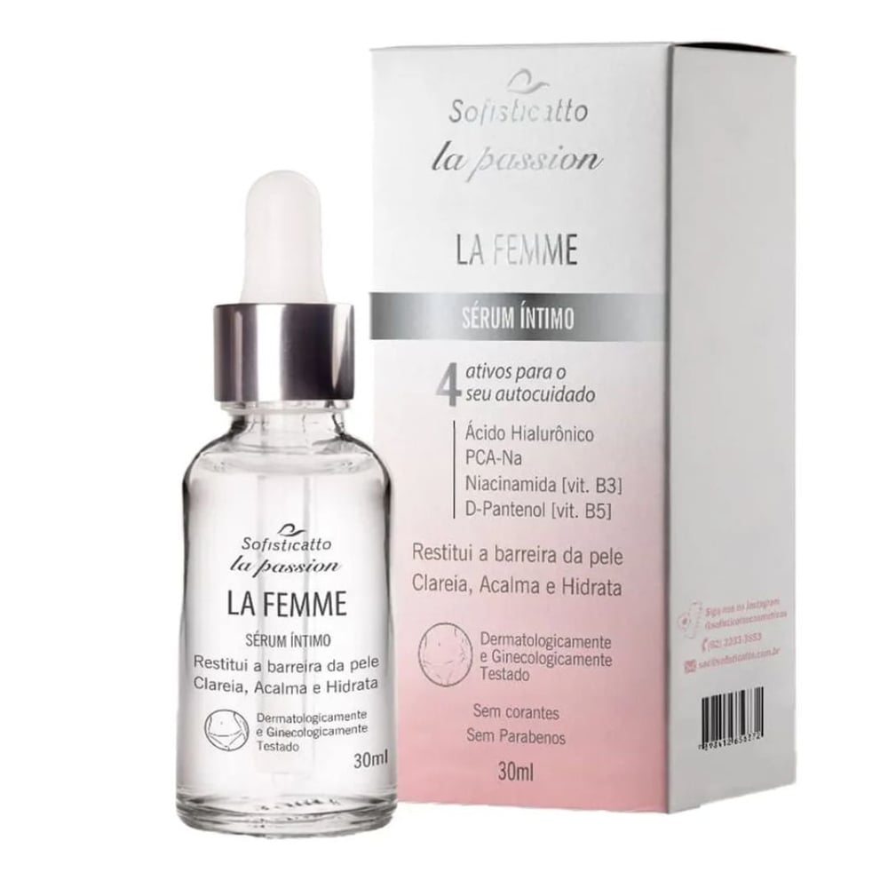 La Femme Sérum Íntimo Clareador E Hidratante 30 Ml Linha La Passion Sofisticatto