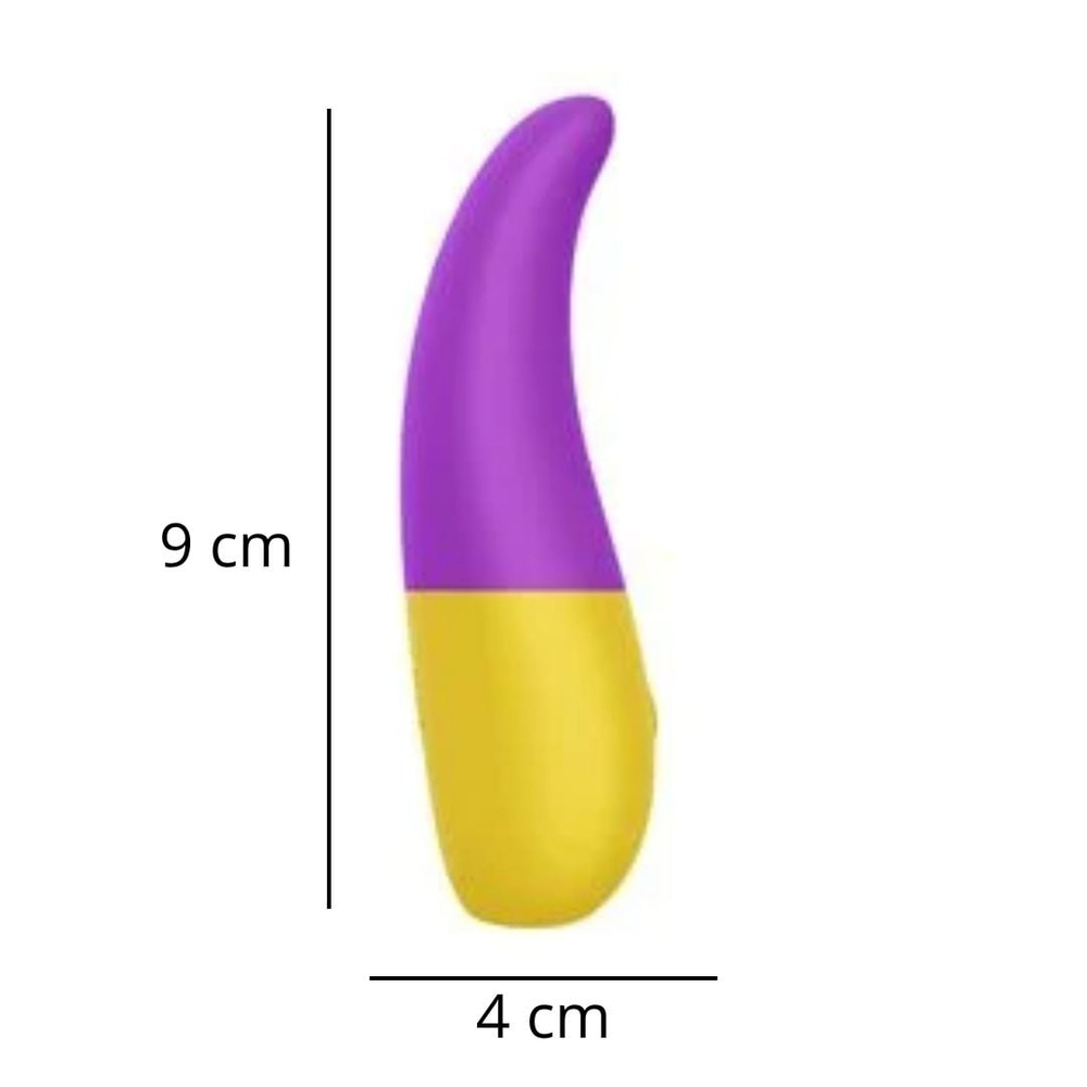 La Lingueta Estimulador De Clitóris 10 Vibrações Linha Vibra Collors Intt - Imagem 5
