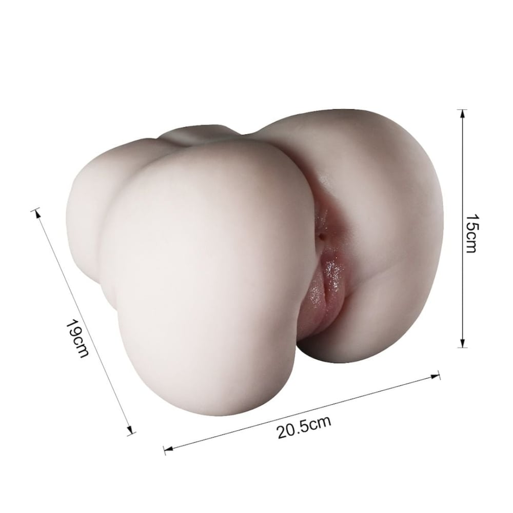 Laly Masturbador Realístico Formato De Bunda Vagina E Ânus Vibe Toys - Imagem 5
