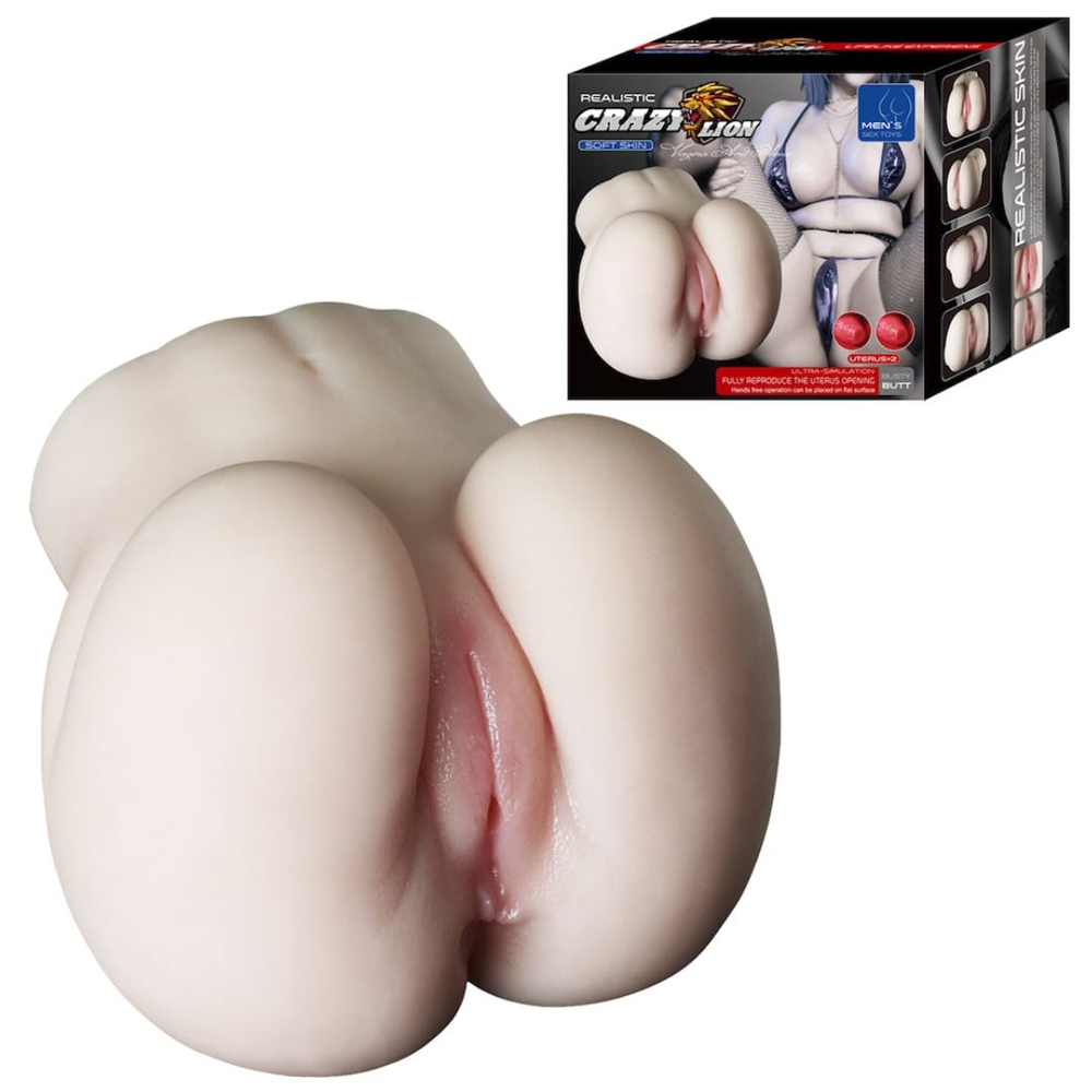Laly Masturbador Realístico Formato De Bunda Vagina E Ânus Vibe Toys - Imagem 7