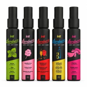 Lambuze Gel Beijável Para Massagem Hot 55Ml Intt