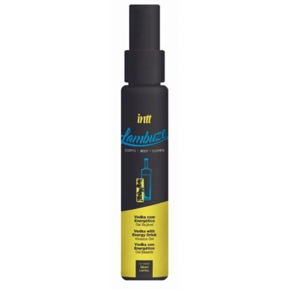 Lambuze Gel Beijável Para Massagem Hot 55Ml Intt - Imagem 5