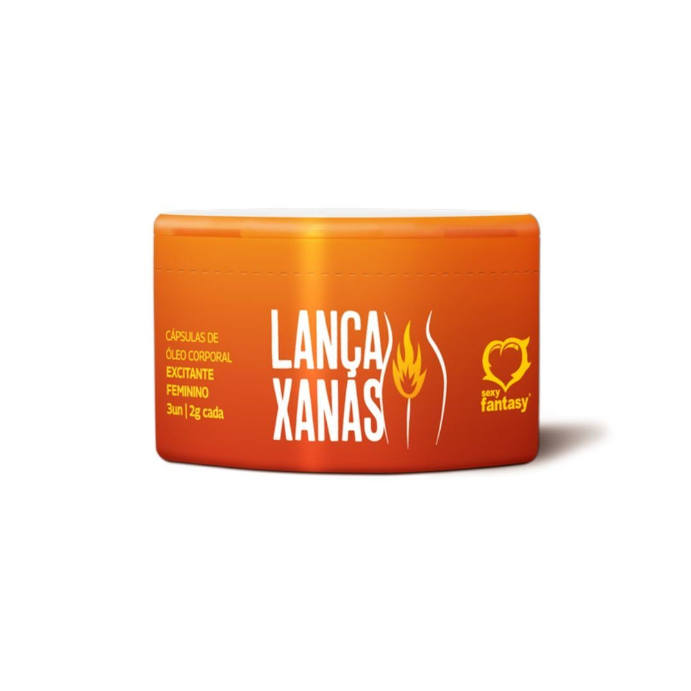 Lança Xanas Cápsula Excitante Feminino 3 Unidades Sexy Fantasy - Imagem 2