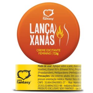 Lança Xanas Creme Excitante Feminino 7,5G Sexy Fantasy