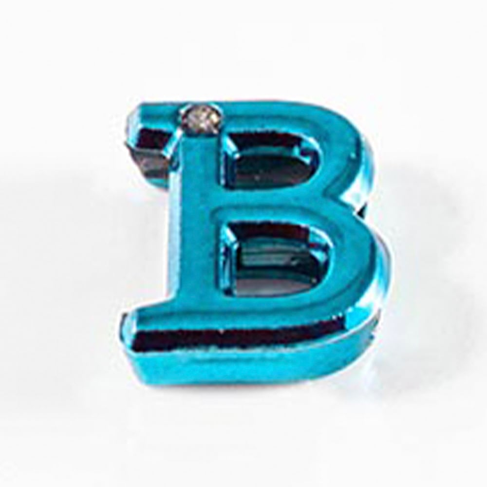 Letras Para Personalizar Em Plástico Abs Azul Hard - Imagem 3