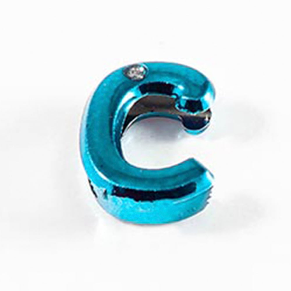 Letras Para Personalizar Em Plástico Abs Azul Hard - Imagem 4