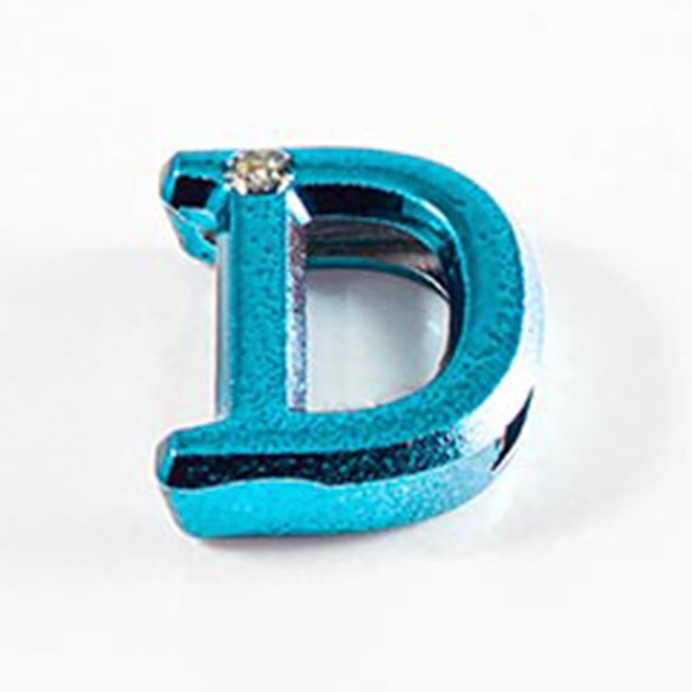 Letras Para Personalizar Em Plástico Abs Azul Hard - Imagem 5