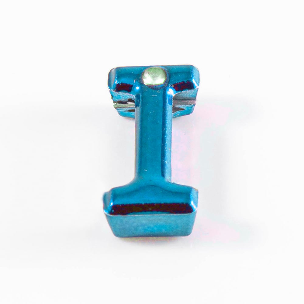 Letras Para Personalizar Em Plástico Abs Azul Hard - Imagem 10