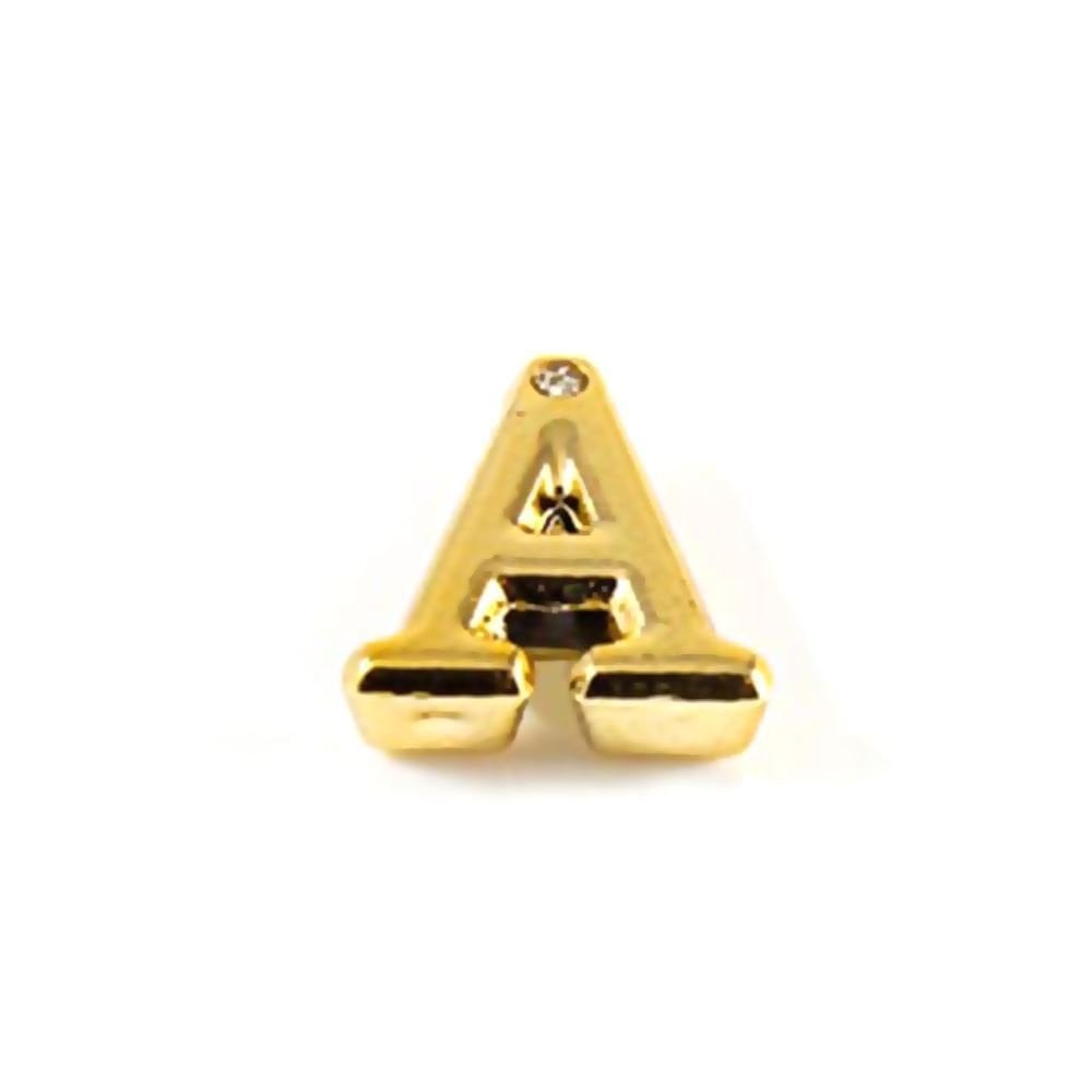 Letras Para Personalizar Em Plástico Abs Dourado Hard - Imagem 2
