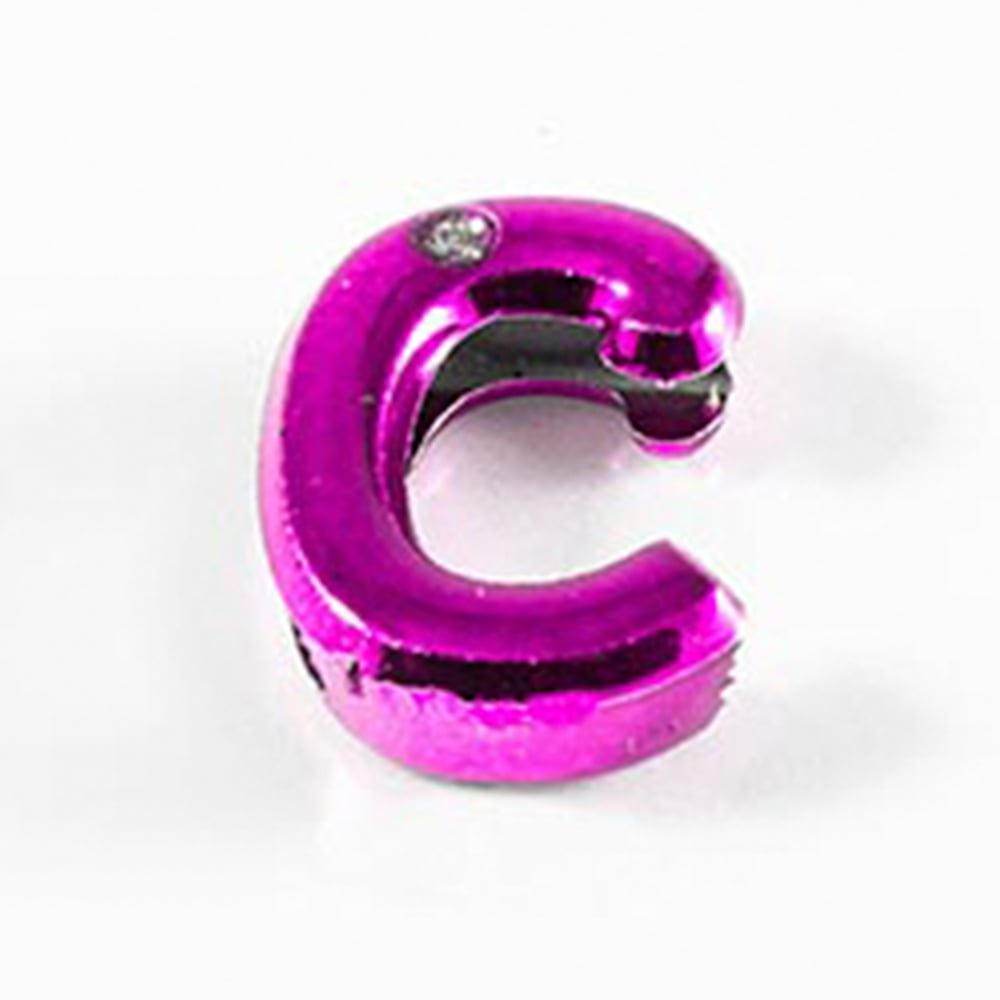 Letras Para Personalizar Em Plástico Abs Rosa Hard - Imagem 4