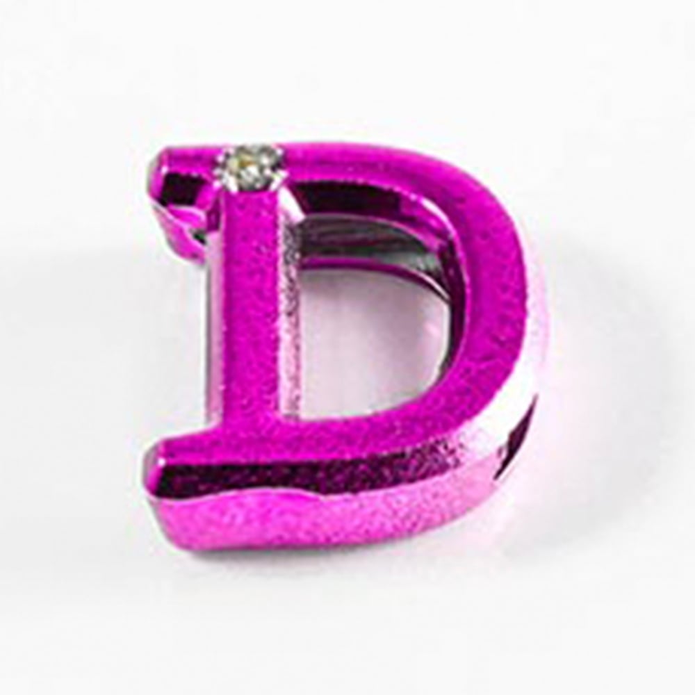 Letras Para Personalizar Em Plástico Abs Rosa Hard - Imagem 5
