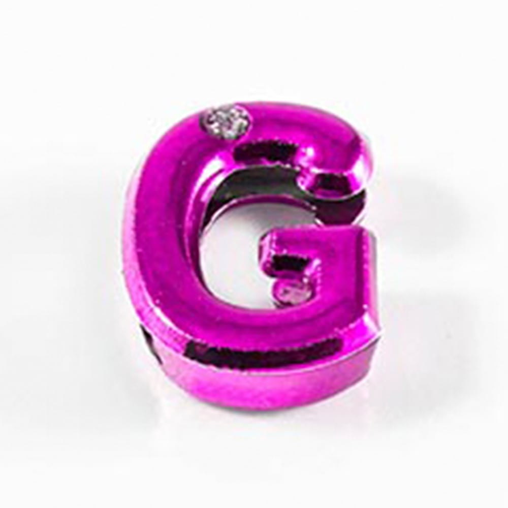 Letras Para Personalizar Em Plástico Abs Rosa Hard - Imagem 8