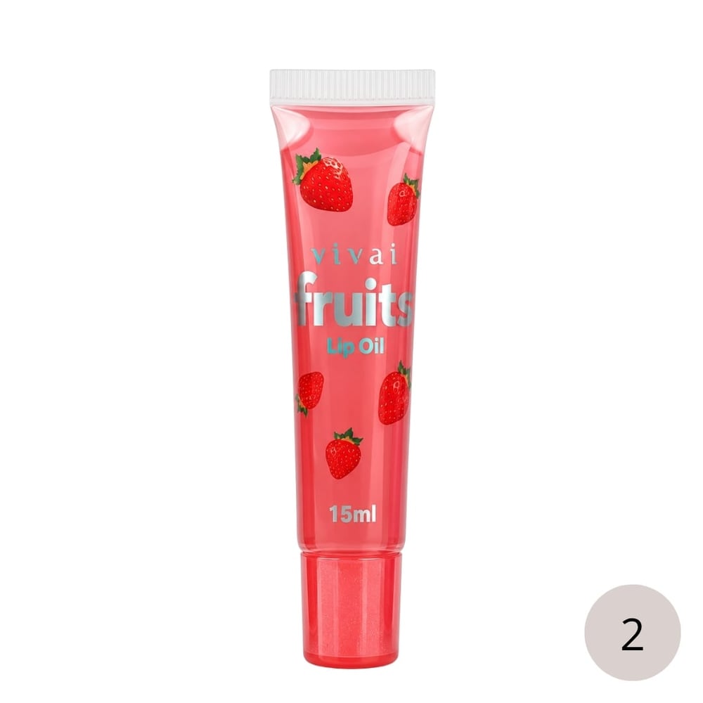 Lip Oil Fruits 15Ml Vivai - Imagem 3