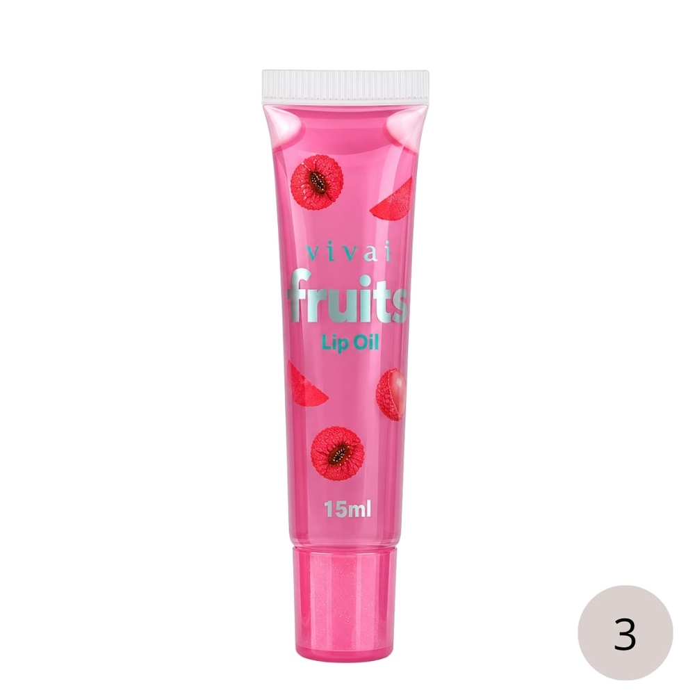 Lip Oil Fruits 15Ml Vivai - Imagem 4