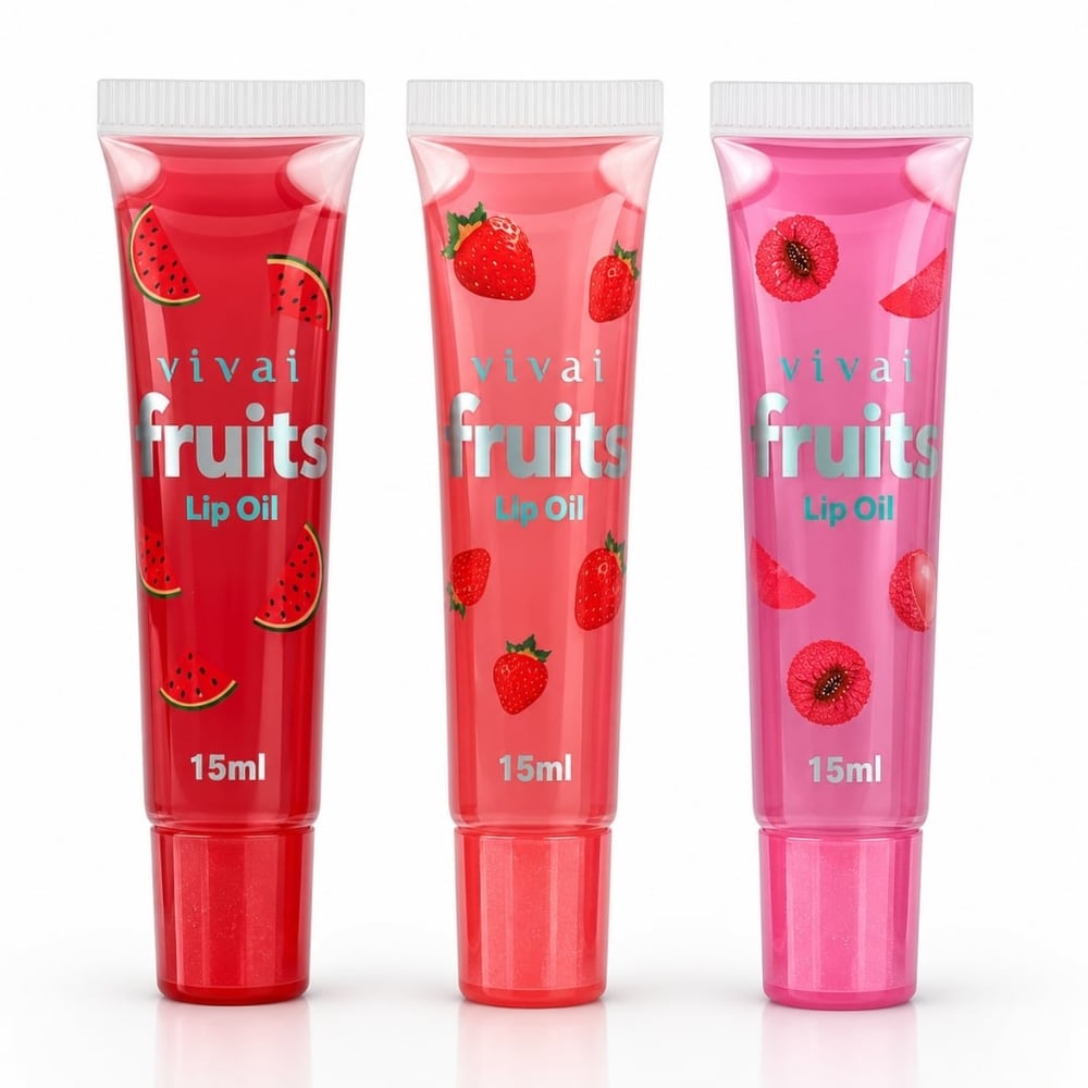 Lip Oil Fruits 15Ml Vivai