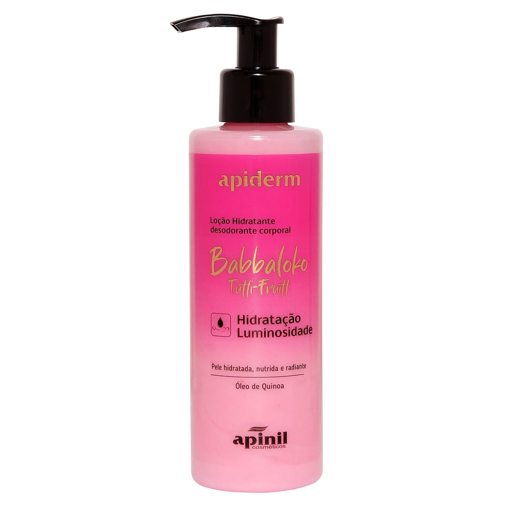 Loção Hidratante Corporal Babbaloko 180G Apiderm Apinil