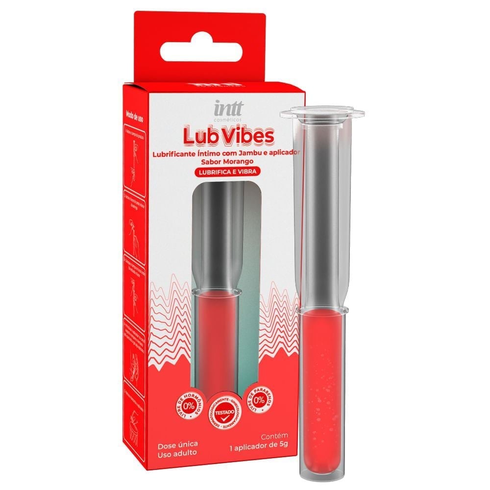 Lub Vibes Lubrifcante Vibrador Líquido 5G Intt - Imagem 3