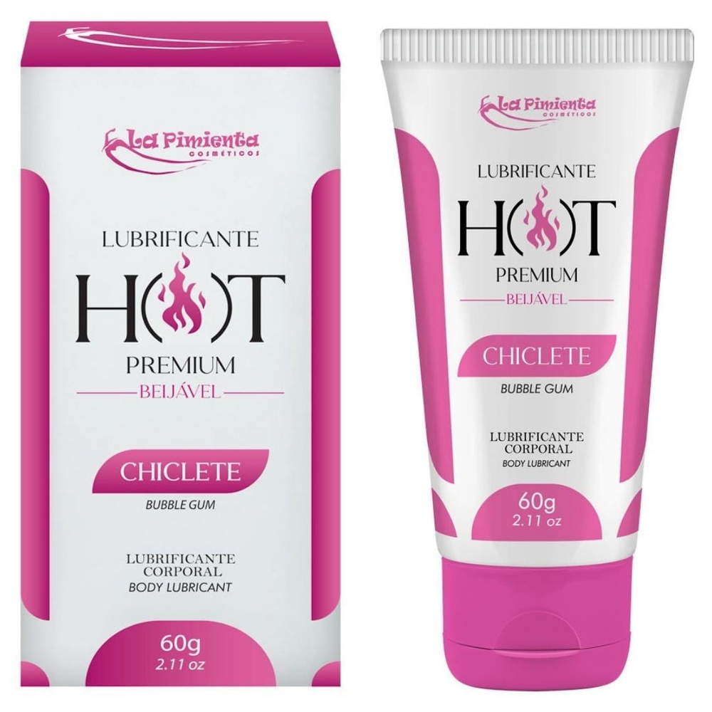Lubrificante Hot Premium Corporal Beijável 60G La Pimienta - Imagem 3