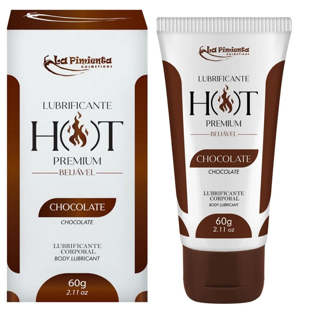 Lubrificante Hot Premium Corporal Beijável 60G La Pimienta - Imagem 4