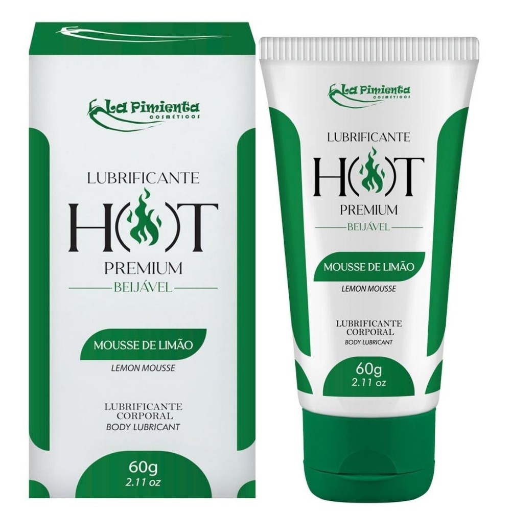 Lubrificante Hot Premium Corporal Beijável 60G La Pimienta - Imagem 8