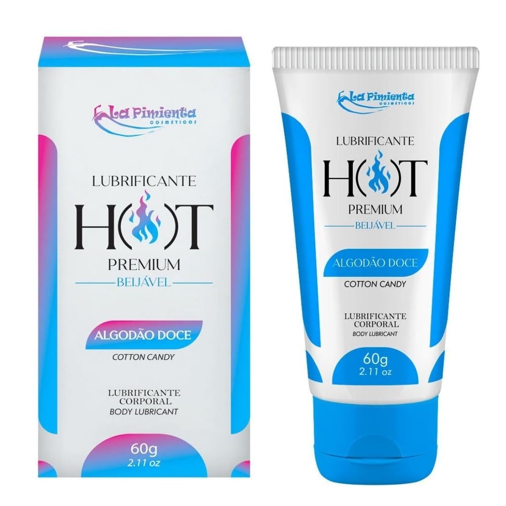 Lubrificante Hot Premium Corporal Beijável 60G La Pimienta - Imagem 9