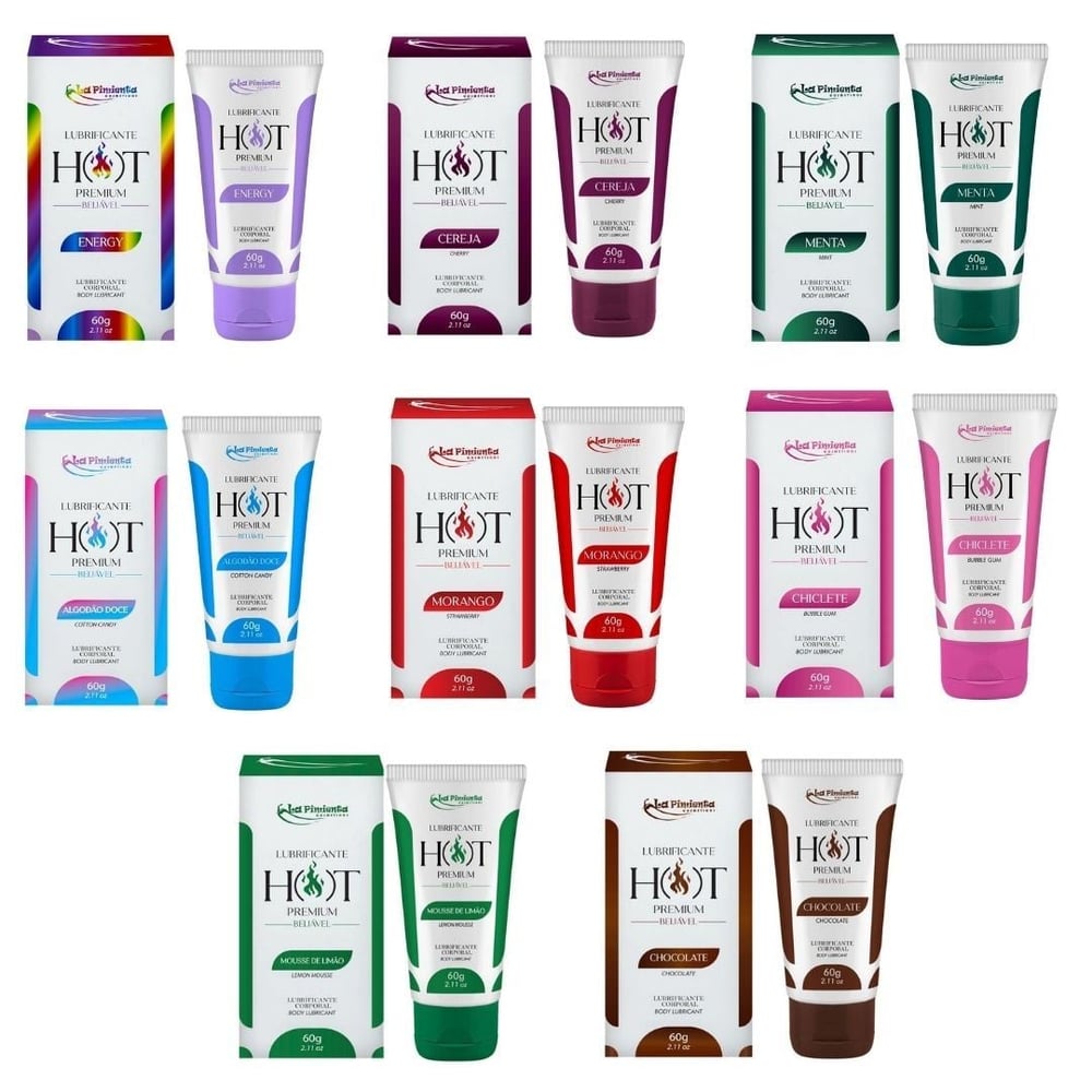 Lubrificante Hot Premium Corporal Beijável 60G La Pimienta