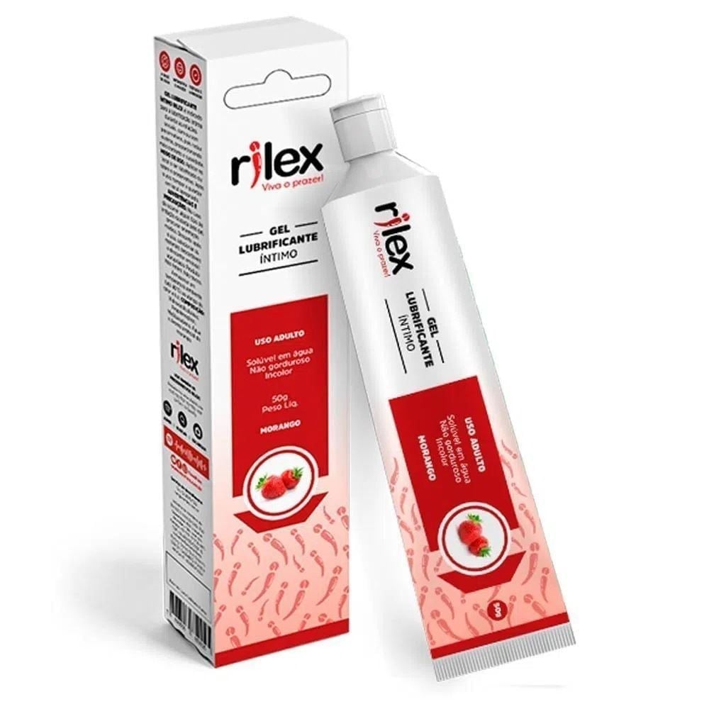 Lubrificante Íntimo Aromatizado 50G Rilex - Imagem 3
