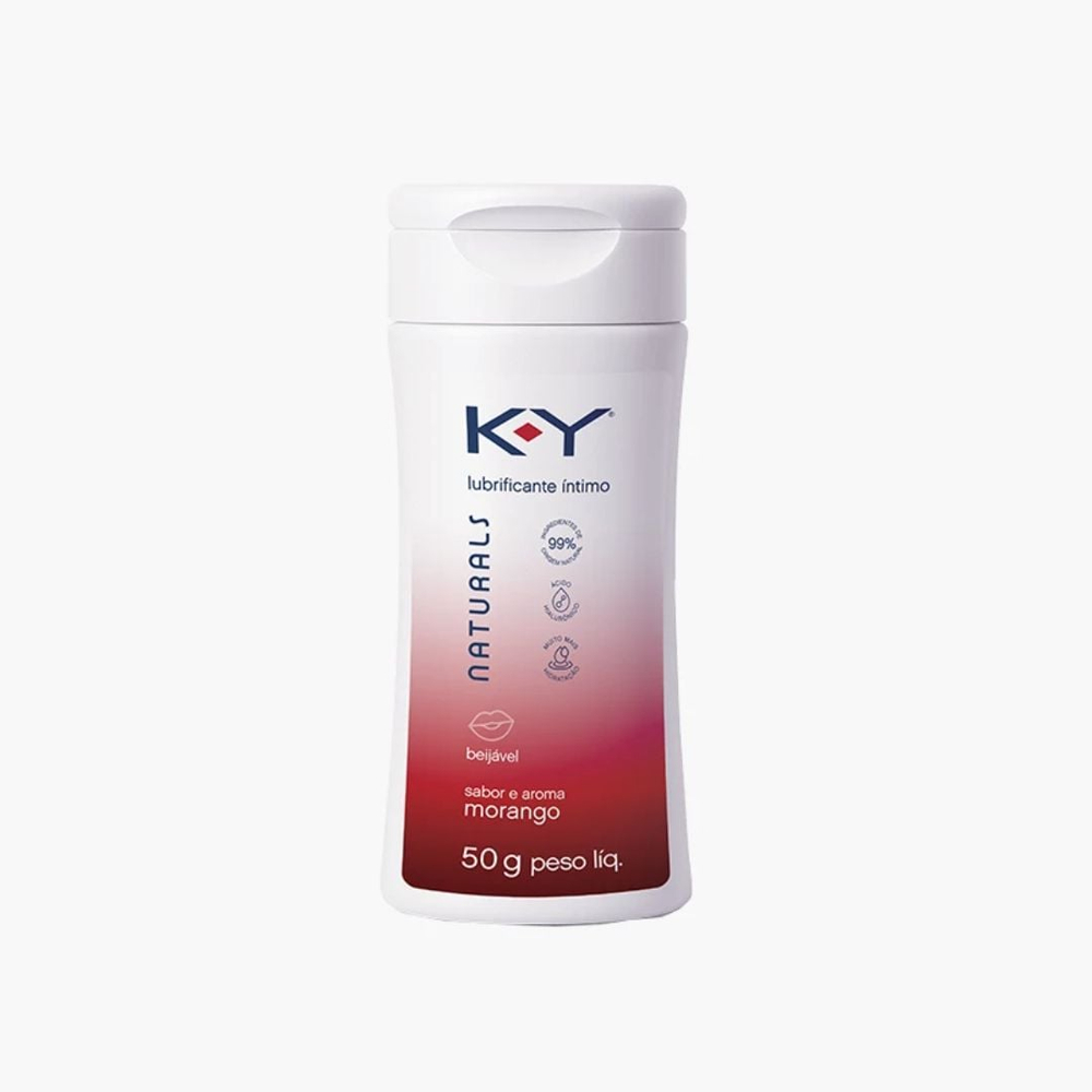 Lubrificante Íntimo Beijável Naturals 50G Ky - Imagem 3