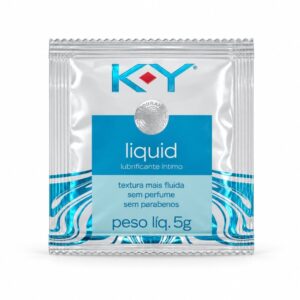 Lubrificante K-Y Íntimo Liquid Sachê 5G Ky