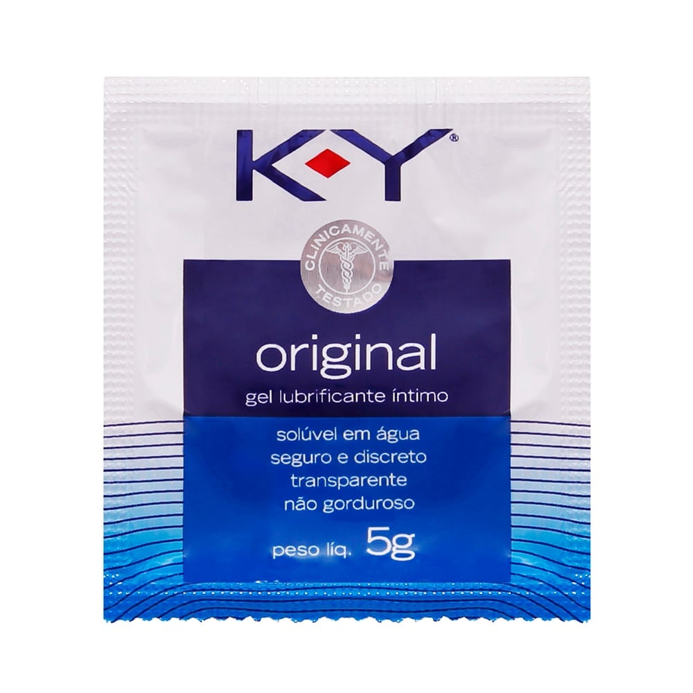 Lubrificante K-Y Íntimo Sachê 5G Ky