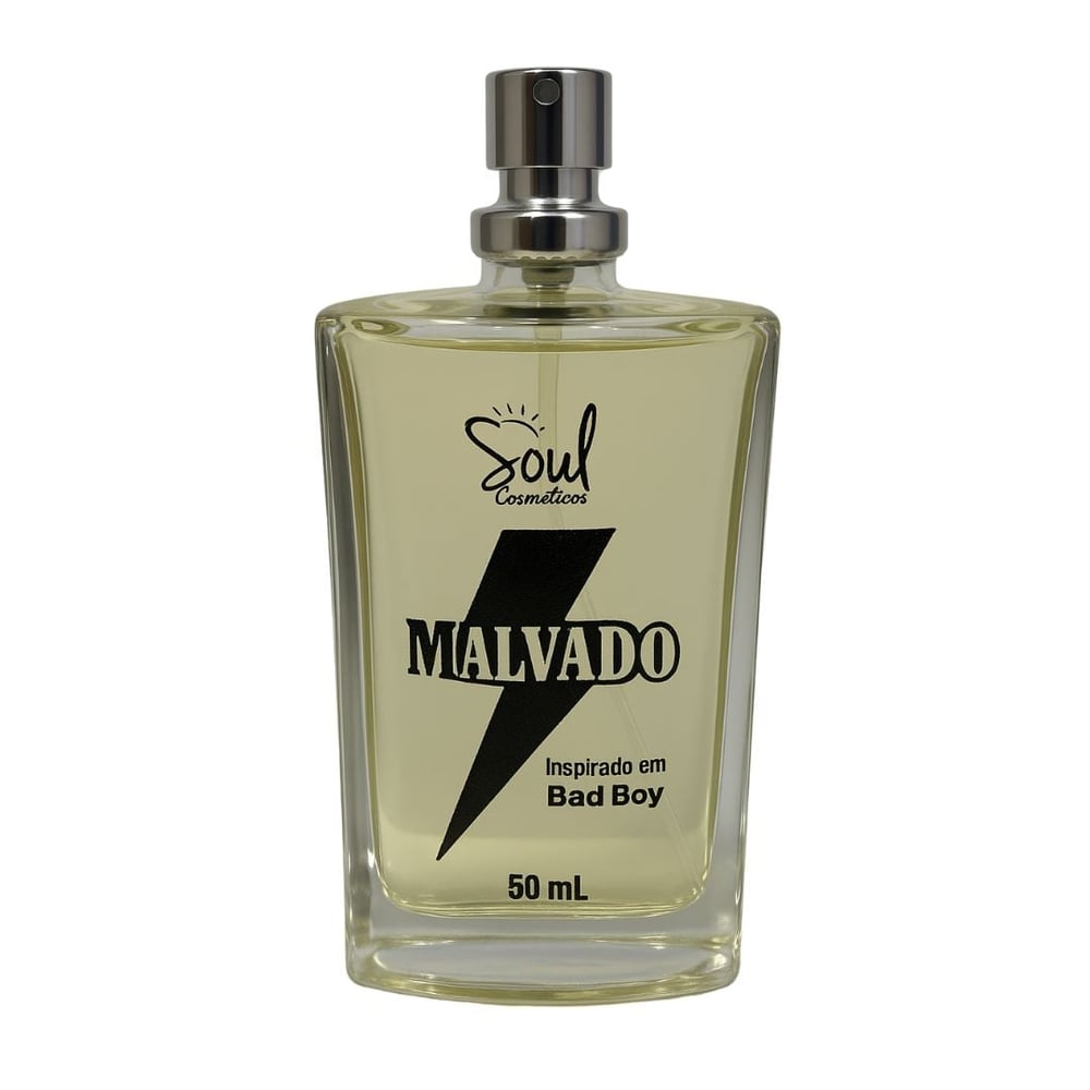 Malvado Colônia Masculina 50Ml Soul Cosméticos - Imagem 2