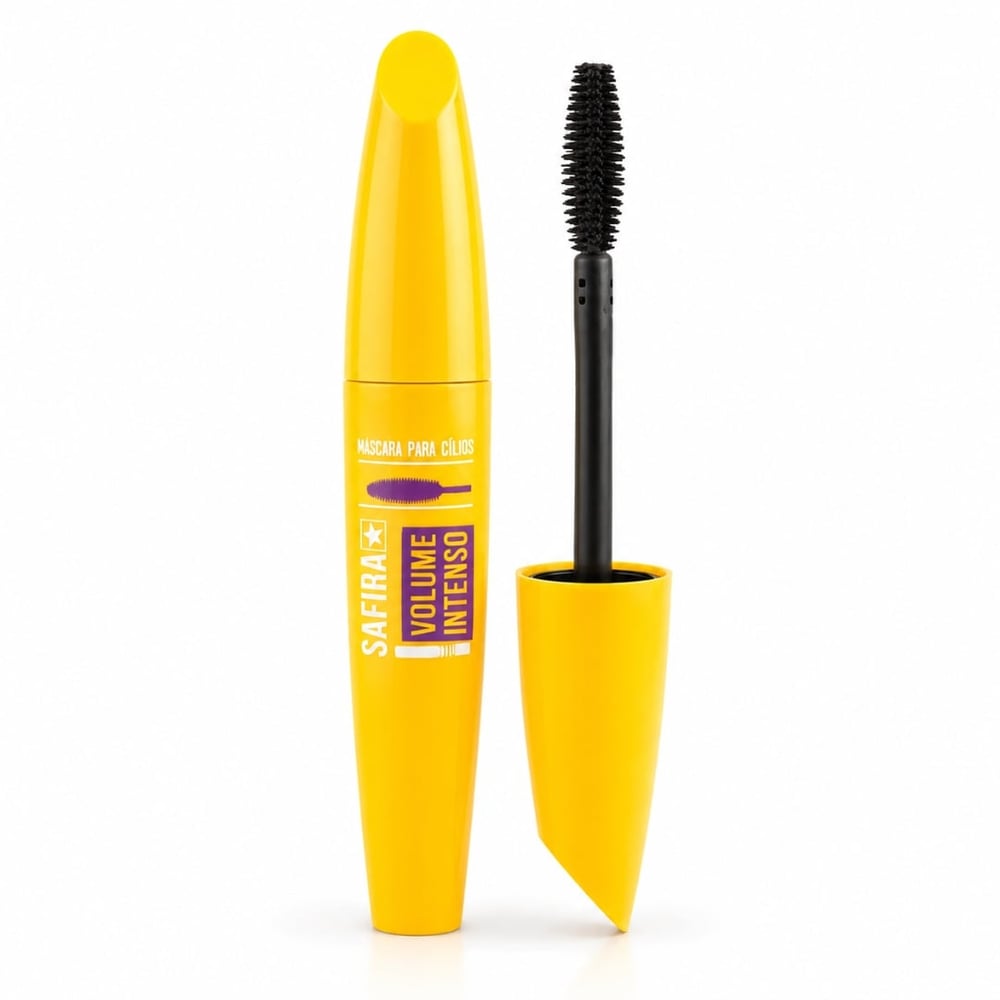 Máscara Para Cílios Volume Intenso 7Ml Safira Cosméticos