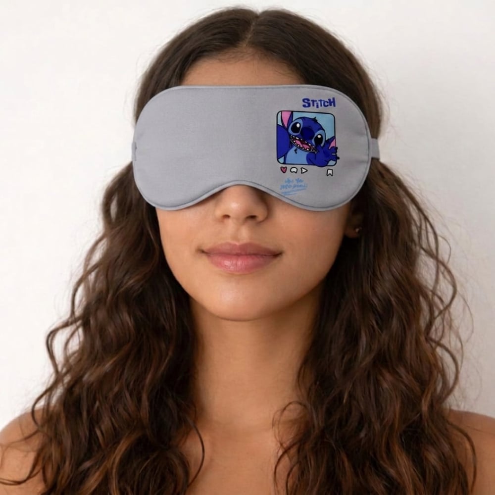 Máscara Para Dormir Tapa Olhos De Pelúcia Vibe Toys - Imagem 8