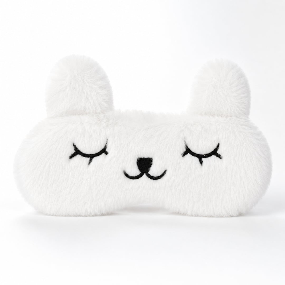 Máscara Para Dormir Tapa Olhos De Pelúcia Vibe Toys - Imagem 3