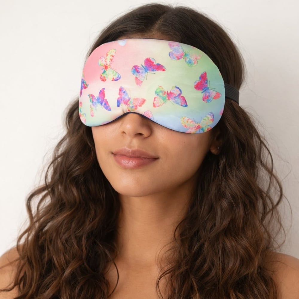 Máscara Para Dormir Tapa Olhos De Pelúcia Vibe Toys - Imagem 6