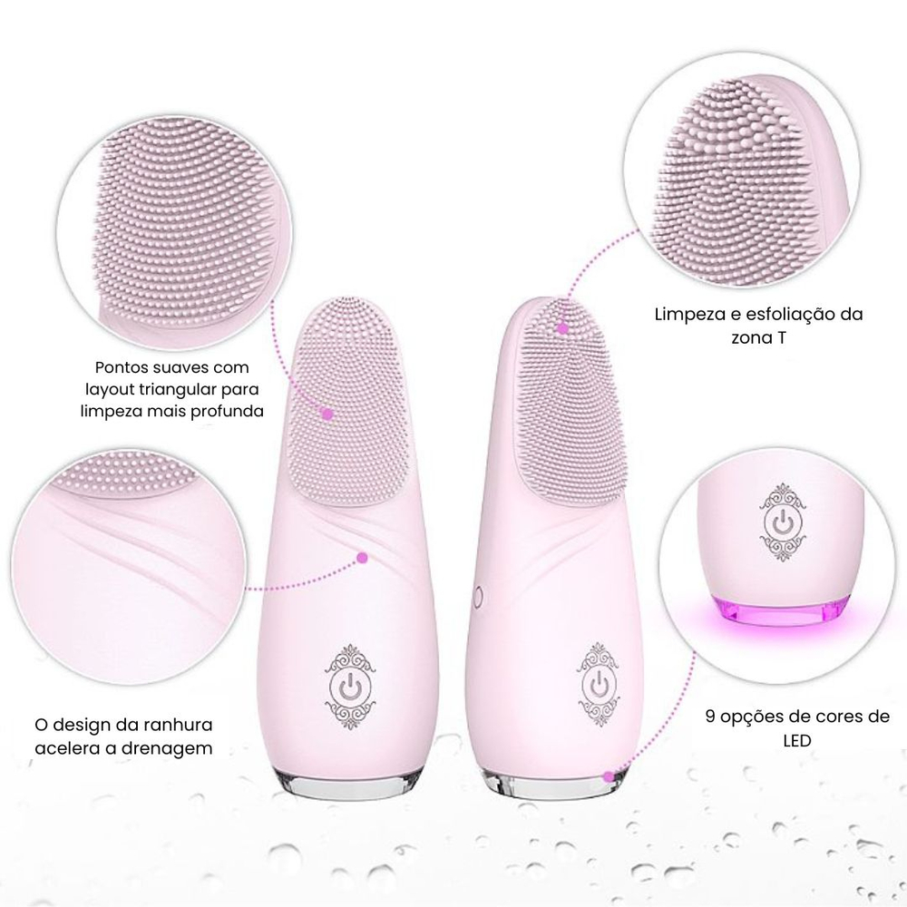 Massageador Ella Com Cerdas Estimuladoras 9 Vibrações S-Hande - Imagem 5