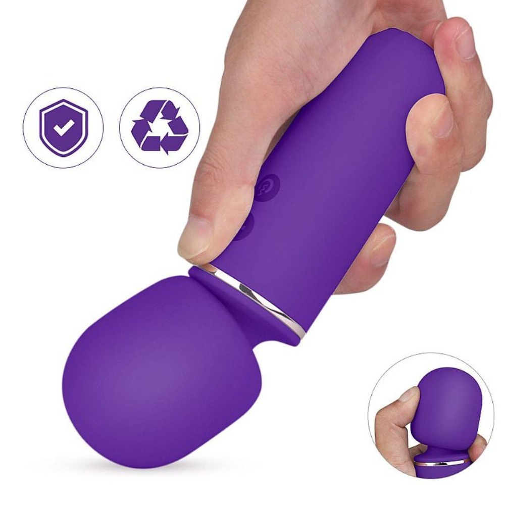 Massageador Varinha Mágica Little Shande 7 Vibrações Vibe Toys - Imagem 2