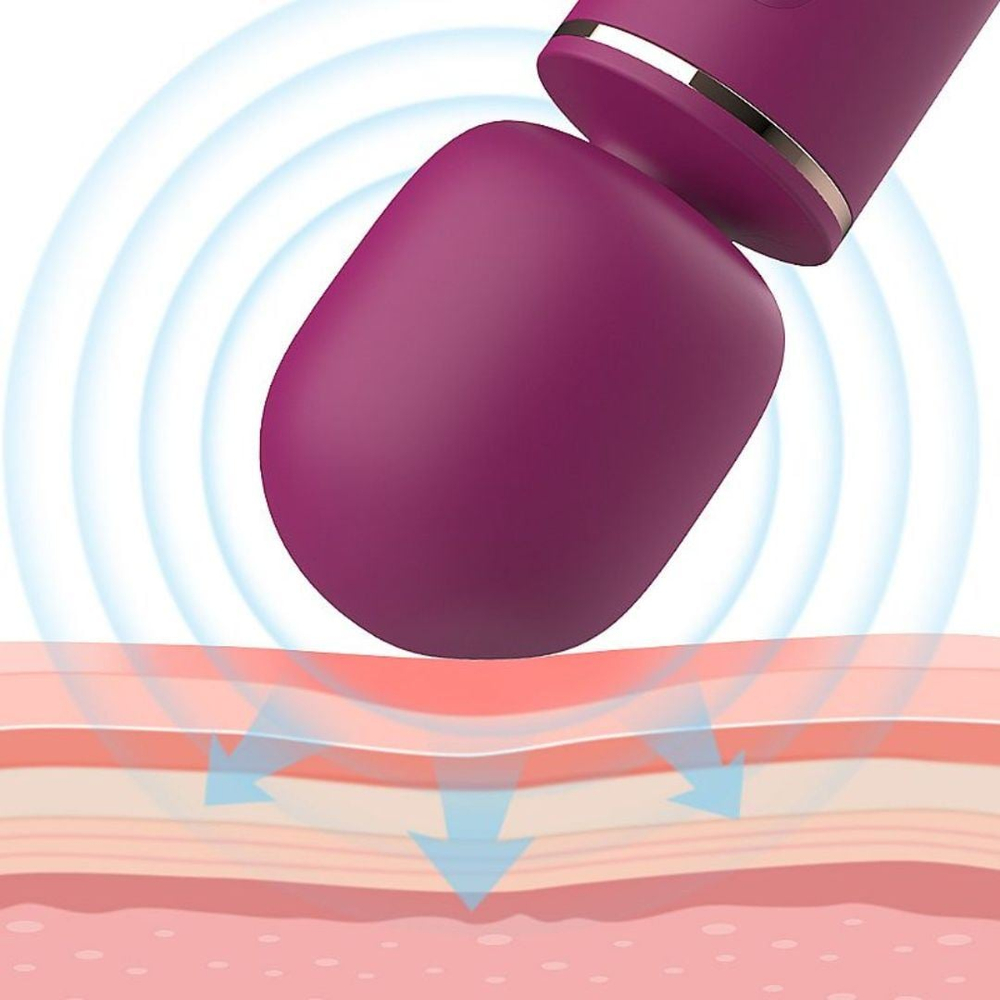 Massageador Varinha Mágica Little Shande 7 Vibrações Vibe Toys - Imagem 3